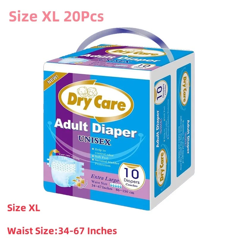 Diapering - 20 adet gecelik yüksek emici yetişkin