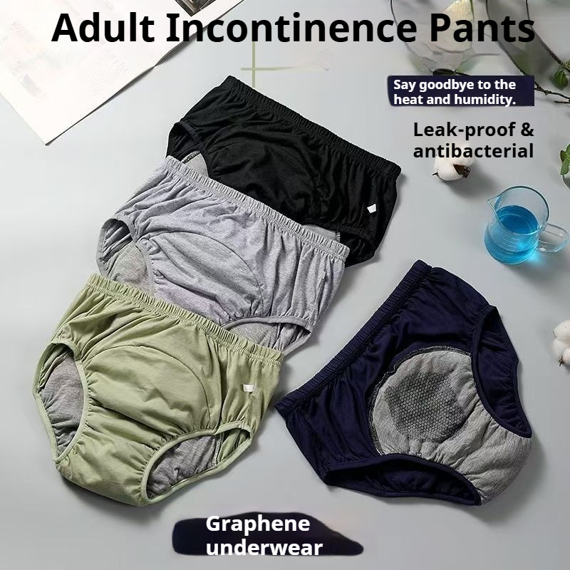 Diapering - Grafen Antibakteriyel Yetişkin Bezi Külotları Sızdırmaz