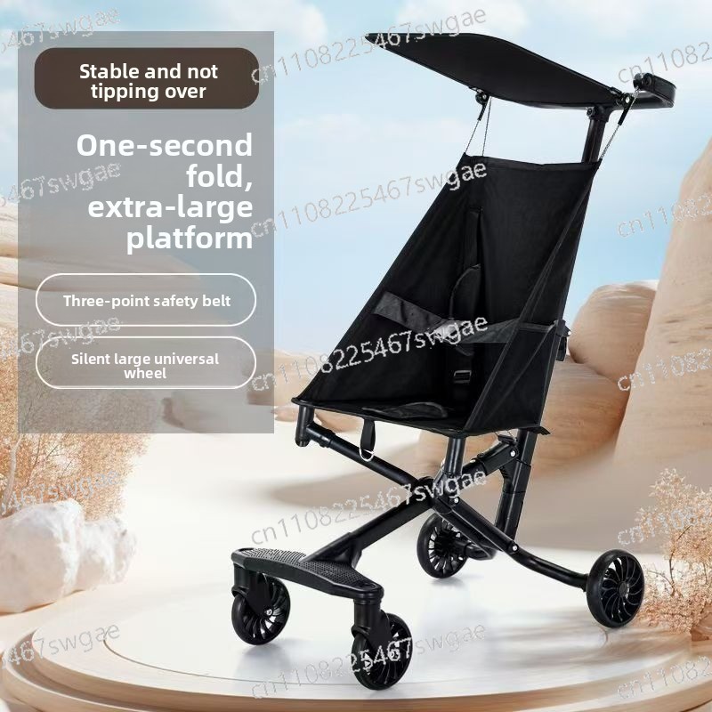 Lightweight Foldable Baby Stroller Compact - Ultra Hafif Katlanabilir Bebek Yürüteci Puset