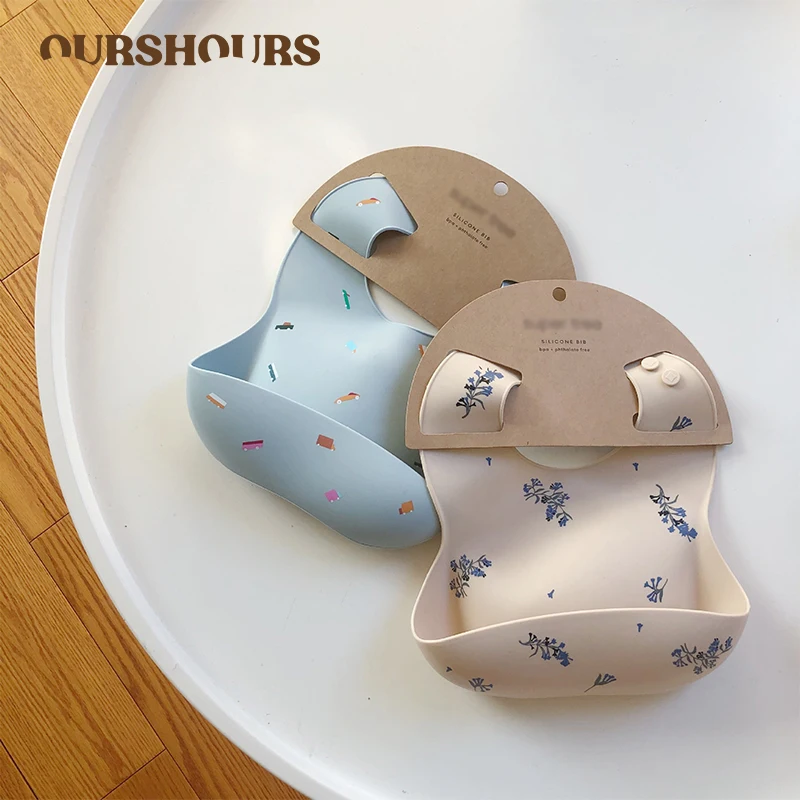 Bebek Önlükler Ins Tarzı Baskı - Waterproof Baby Bibs Silicone incelemesi ve fiyatı