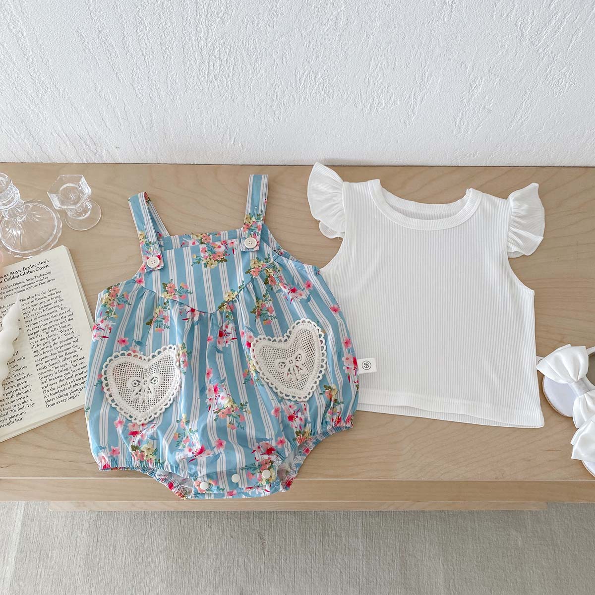 2 adet yenidoğan giysileri beb - Newborn Baby Girl Romper Floral incelemesi ve fiyatı