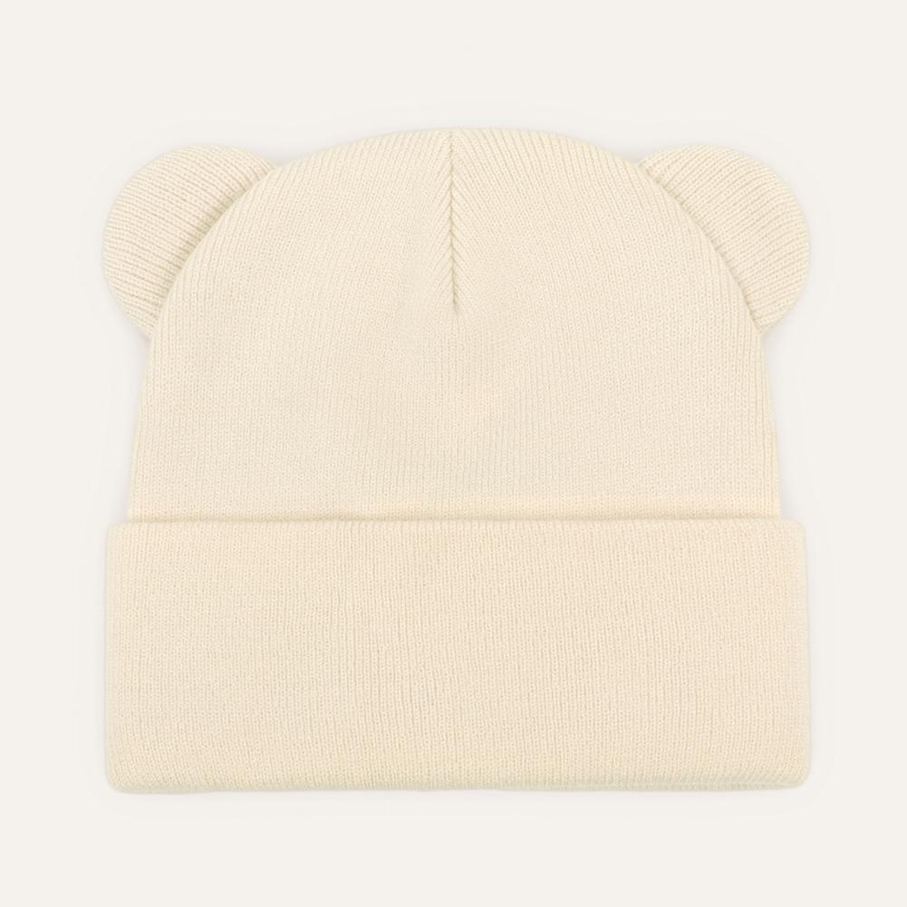Bebek Kışlık Şapkası, Bebek Ak - Infant Beanie Hat With Ears incelemesi ve fiyatı