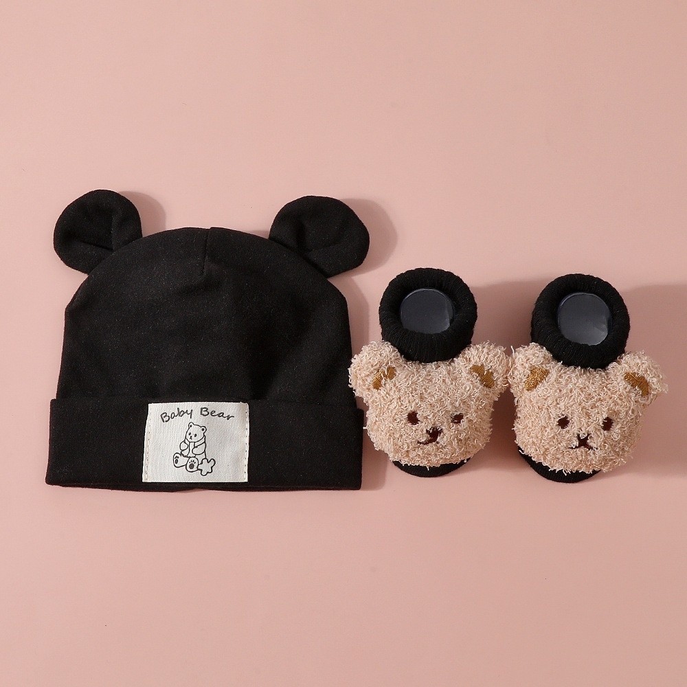 2 Adet/Set Pamuklu Bebek Şapka - Infant Beanie Hat With Ears incelemesi ve fiyatı