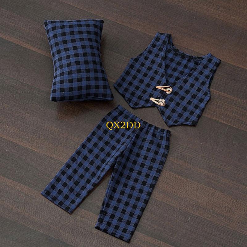 QX2D Damalı Yastık Pantolon ve - Infant Photography Props Outfit incelemesi ve fiyatı