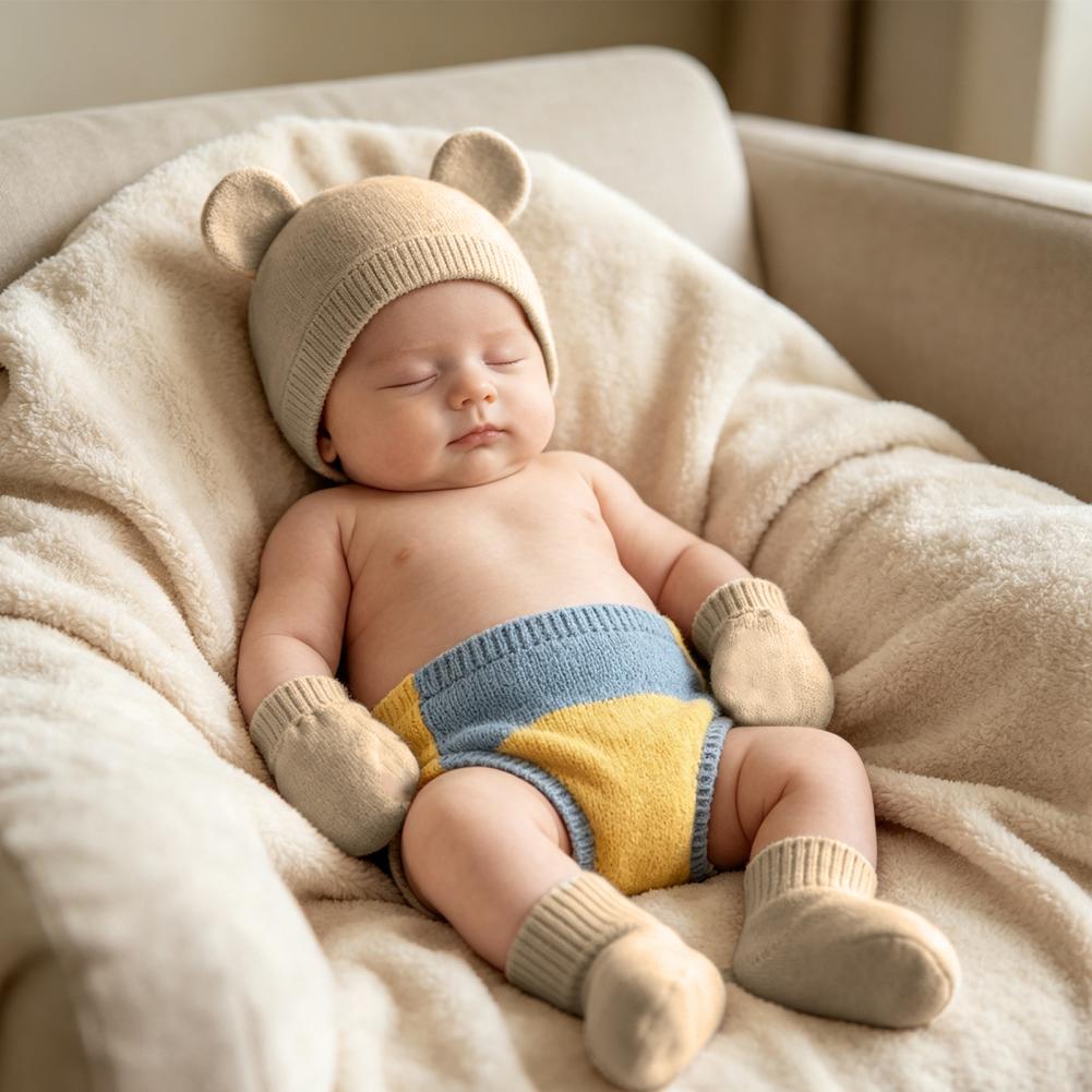 Yenidoğan Ayak Koruyucuları Ye - Infant Beanie Hat With Ears incelemesi ve fiyatı