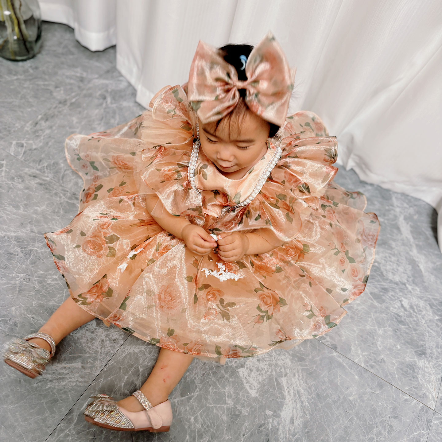 Rüya gibi Vow J225 Çarpıcı Şam - Toddler Girl Tulle Party Dress incelemesi ve fiyatı